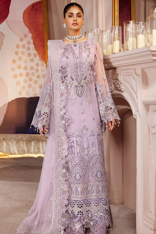 EMBROIDERED - PARTY WEAR LIGHT PINK 3 PCS