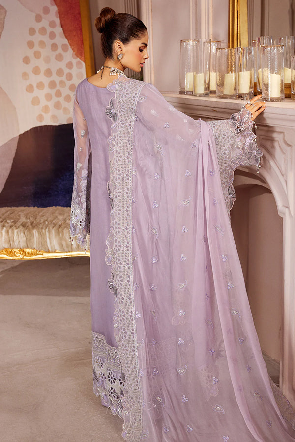 EMBROIDERED - PARTY WEAR LIGHT PINK 3 PCS