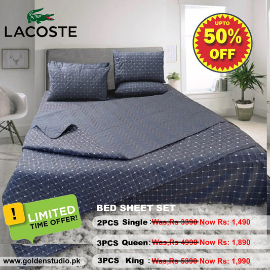 Inspire Percale Bed Sheet GP2025 (Lacoste)