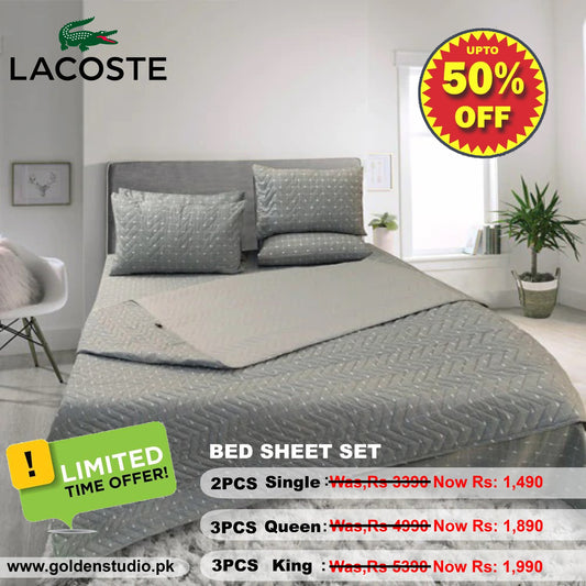 Inspire Percale Bed Sheet GP2026 (Lacoste)