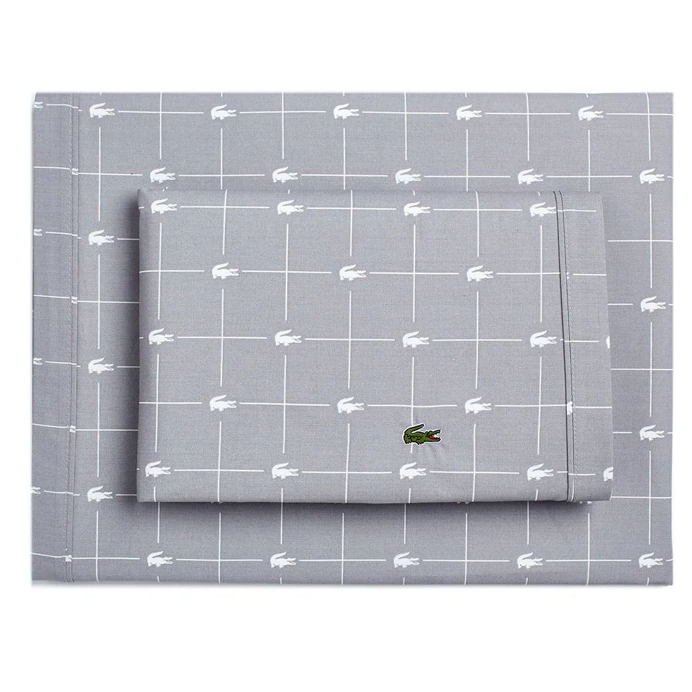 Lacoste Bed Sheet Percale T200