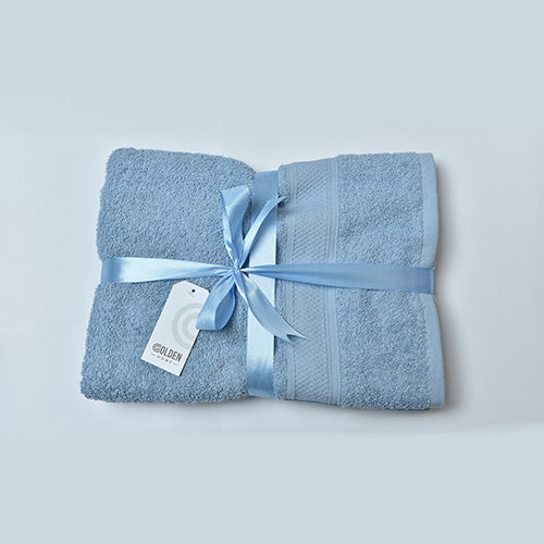 Classic Hand Towel 20x30 Inches Gift Pack Light Blue