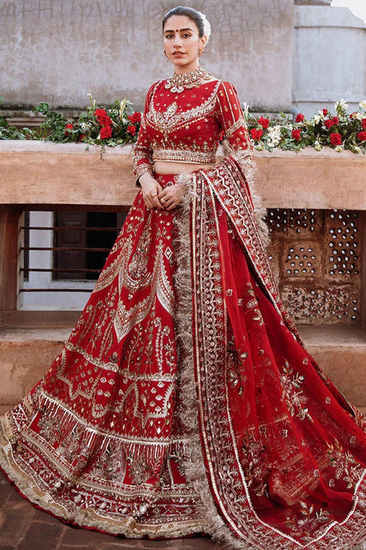 EMBROIDERED RED BRIDAL COLLECTION