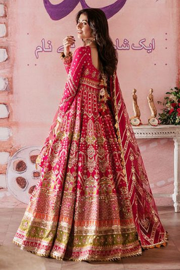 EMBROIDERED PINK BRIDAL COLLECTION