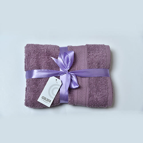 Classic Bath Towel 27x54 Inches Elderberry Gift Pack
