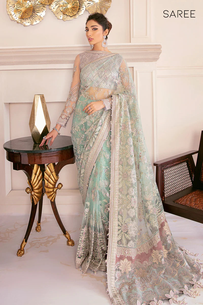 EMBROIDERED Net - Saree Set GS-02