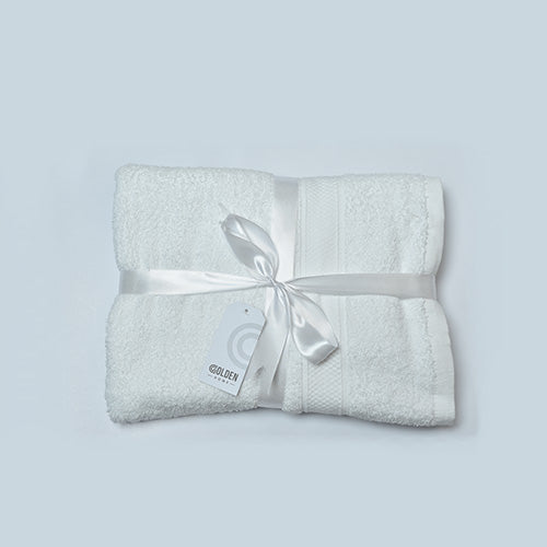 Classic Bath Towel 27x54 Inches Gift Pack White