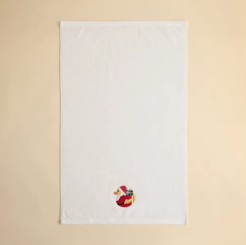 Santa Rubber Duck Towel